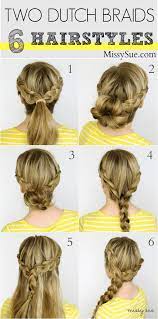 Check spelling or type a new query. Two Dutch Braids 6 Hairstyles