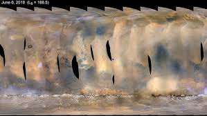 Ces particules de sable sont transportées dans l'atmosphère et peuvent se que faire en cas de tempête de sable ? Une Monstrueuse Tempete De Sable Met En Peril Un Rover De La Nasa Sur Mars