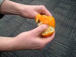 How To Open A Clementine Like An Elephant Youtube