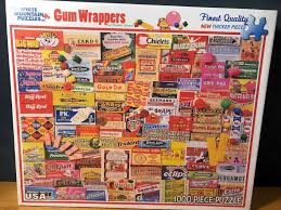Featuring a collage of timeless candy brands, this colorful jigsaw puzzle will bring something to the table for all ages. White Mountain Puzzles Candy Wrappers Jigsaw Puzzles Toys Games 1000 Piece Jigsaw Puzzle By White Mountain Puzzles Toys Games Puzzles