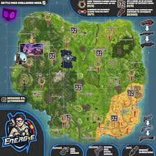 This week, there are a ton of challenges for players to complete, whether or not you're a season six battle pass owner. Cheat Sheet Map For Fortnite Battle Royale Season 6 Week 5 Fortnite Insider