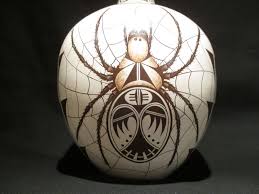 Large Hopi Pottery Jar By Burel Naha Hopi Whiteware Pottery Native American Pottery Pottery Jar Old Pottery