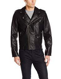 Shirts Members Only Men S Faux Leather Motorcycle Jacket Black X Large Black Leather Biker Jacket Mens Lightweight Jacket Faux Leather Motorcycle Jacket