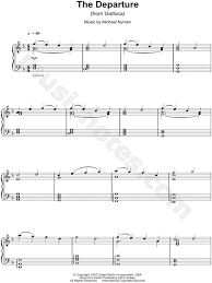 The Departure From Gattaca Sheet Music Piano Solo In D Minor Download Print Sku Mn0097706