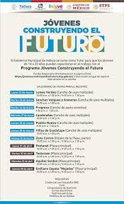 ¿cuáles son los requisitos para ser tutor del programa? Programa Jovenes Construyendo El Ayuntamiento Xalisco Facebook