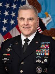 United States Army General Mark A Milley retired from service to the White  House in 2023. He is a highly decorated Commanding General in the Army,  served in many operations, and was