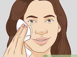 3 Ways To Take Care Of Your Face Females Wikihow