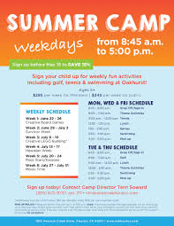 Oakhurst Summer Camp Flyer Template Free Brochure Template Best Summer Camps Brochure Templates Free Download