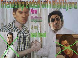 Majima Is Now My Friend Memes Kiryu Japanese Video Games