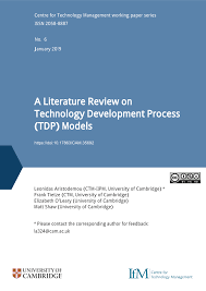 Energy use and carbon emissions in these countries. Pdf A Literature Review On Technology Development Process Tdp Models