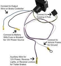 Assortment of hopkins trailer plug wiring diagram. Adapter 4 Pole To 7 Pole And 4 Pole Hopkins Wiring 37185