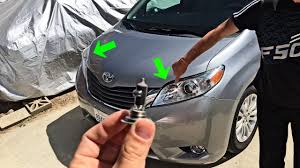 Find aftermarket and oem parts online or at a local store near you. Toyota Sienna High Beam Headlight Bulb Replacement 2011 2017 Youtube