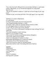 Und es ist schwierig, wenn nicht gar unmöglich, effektiv über einen text zu schreiben, den sie nicht verstanden haben. Englisch Arbeitsmaterialien Style Idioms Typical Phrases Emphasis 4teachers De