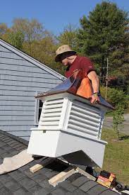 Attach The Cupola With Two To Three Stainless Steel Screws Driven Into Each Block Barn Cupola House Exterior Cupolas