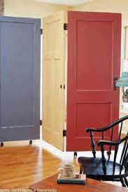 My girlfriend and i bought and moved into our first apartment, with a tight budget we couldn't afford anything bigger then a studio apartment. 10 Diy Room Dividers Creative Projects For Small Spaces Diy Room Divider Room Diy Old Doors