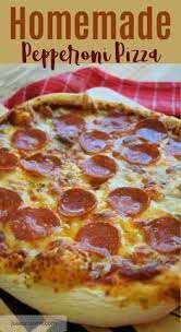 Deep Dish Pepperoni Pizza Julia S Cuisine Recipe Pepperoni Pizza Homemade Pizza Cooking Recipes