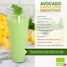 Avocado Banana Lemon Smoothie Recipe Lemon Smoothie Avocado Banana Avocado Smoothie