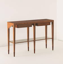 Gio Ponti Console Ca 1955 Walnut Veneered Plywood Walnut Veneered Wood Wood 33 1 2 X 50 1 4 X 14 1 4 In 8 Furniture Interior Furniture Furniture Design