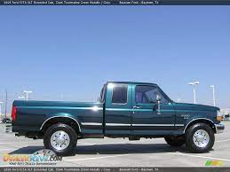 1996 Ford F250 Xlt Extended Cab Dark Tourmaline Green Metallic Grey Photo 6 Classic Cars Trucks Grey Photo Ford F250