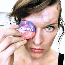 Its never been more important to VOTE! Go out there and be heard! The  second photo I reposted from the amazing @ambervalletta. This is America  too. I have to believe that. #allpeopleareequal #