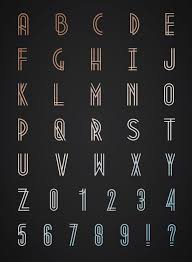 Download Metropolis Font At Fontfabric Art Deco Typography Typography Alphabet Art Deco Font