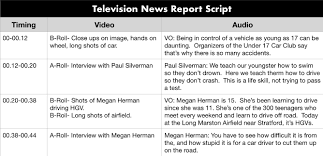 Plan and produce a storyboard. News How To Write A News Script And How To Teach Students To Write A News Script Datavideo Technologies Co