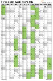 Da wir in diesem zeitraum eine reise planen. Ferien Baden Wurttemberg 2019 Ferienkalender Zum Ausdrucken