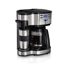 Which one should we buy? Hamilton Beach 49980a 2 Way Brewer Coffee Maker Single Serve With 12 Cup Carafe St Single Coffee Maker Single Serve Coffee Makers Hamilton Beach Coffee Maker