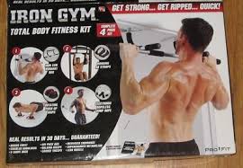 iron gym total body fitness kit workout