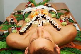 This is actually a thing, i'm all for holding our officials to certain standards, but this is going a bit. Male Body Sushi Experience Riga Hen Night Experience