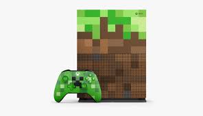 Huge maps and interesting features!. Xbox One S Minecraft Limited Edition Hd Png Download Transparent Png Image Pngitem