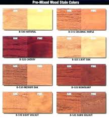 Wood Paint Color Chart 6love Co