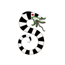 My fiancée and i got matching beetlejuice tattoos. Sand Worm Sticker By Pink Space Lime White Background 3 X3 In 2021 Beetlejuice Tattoo Diy Mug Designs Friend Tattoos