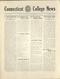 Connecticut College News Vol. 4 No. 13