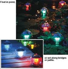 Floating Solar Powered Led Lights For Your Pool Pond Lights Solar Powered Led Lights Solar Lights