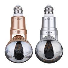 3 6mm Wireless Mirror Bulb Security Camera Dvr Wifi Led Light Ip Camera Motion Detection Sale Banggood Com