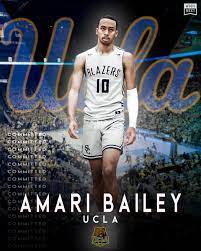 Bailey was born on 17th february 2004 in chicago, illinois, usa. Who S Next On Twitter Amari Bailey Has Committed To Ucla Bailey Is No 3 In The Espn Junior 60