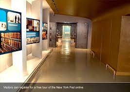 By 1927, the vault contained 10% of the world's official gold reserves. Gold Vault Federal Reserve Bank Of New York