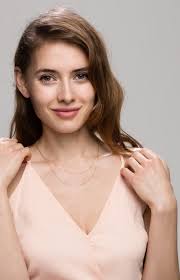 Gold Necklace Double