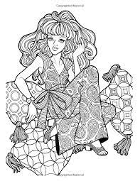 Print and color your favorite coloring. Pin On Fashion Coloring Pages For Adults