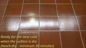 Ceramic tile sealers and porcelain tile sealers are used to protect unglazed tiles and grouts from absorbing stains. How To Apply A High Gloss Finish Aqua Seal Sts Youtube