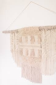 When designing and decorating our homes we're quite commonly left with empty areas, wall sections that need a little bit of attention to truly stand out and make the room feel complete. Diy Modern Driftwood Macrame Wall Hanging Justinecelina