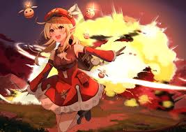 I drew (teenage)Klee : rGenshin_Impact