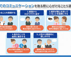 職場で積極的にコミュニケーションを取るの画像