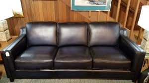 Click to contact us today! Dark Navy Blue Leather Sofa Sold Ballard Consignment
