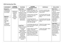 Gas exchange occurs between oxygen & carbon dioxide. Doc Case Print Ncp Gas Exchange Ruvz Vas Academia Edu