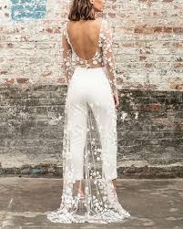 Pin By Naomi Palacios On Jumpsuit Short Long Dresses Pantsuit Wedding Dress Wedding Pantsuit