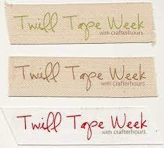 Twill Tape Week Printing On Twill Tape Crafterhours Sewing Labels Diy Prints Diy Labels