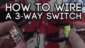 The key to three way switch wiring: How To Wire A 3 Way Switch Youtube