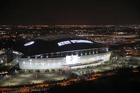 The cowboys compete in the national f. The New Roof Lights On At T Stadium Texas Football Cowboys Stadium Nfl Stadiums